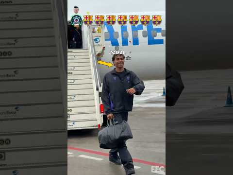 Barcelona Players Travelling On The Plane 😍