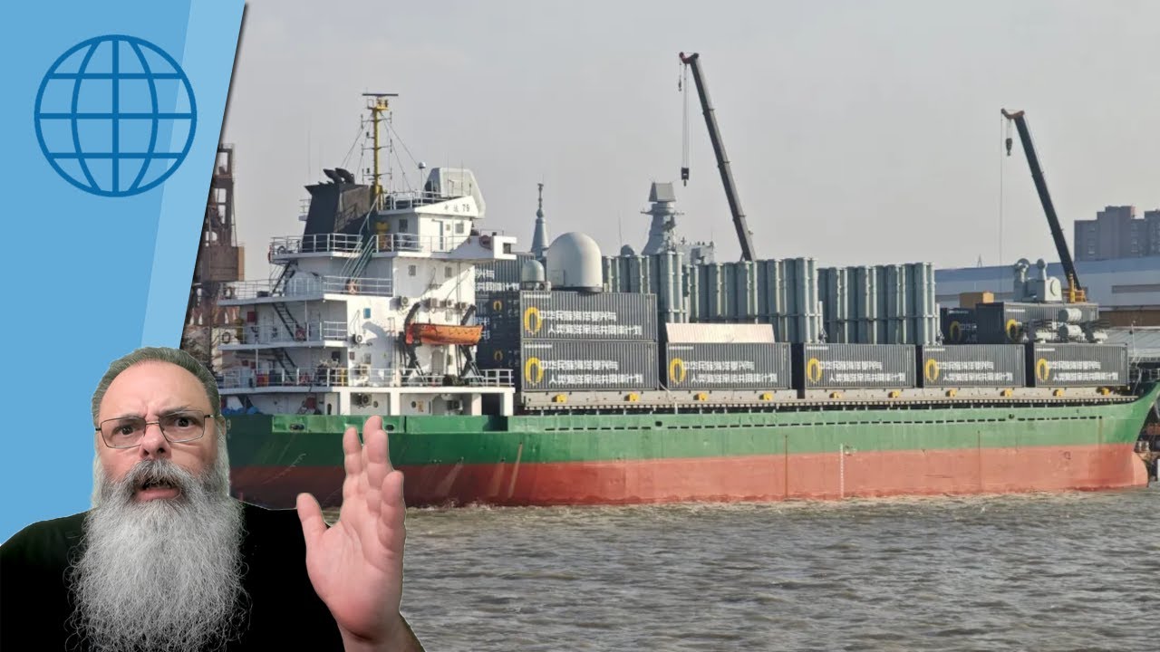 CHINA esconde RADARES e LANÇADORES de MÍSSEIS em NAVIO CARGUEIRO CIVIL e APAVORA DEFESA OCIDENTAL