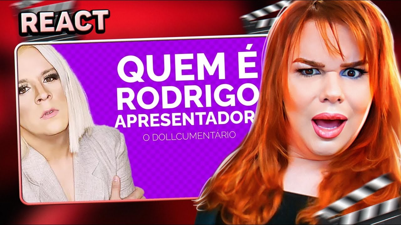 Wanessa Wolf reagindo QUEM É RODRIGO APRESENTADOR? | O DOLLCUMENTÁRIO