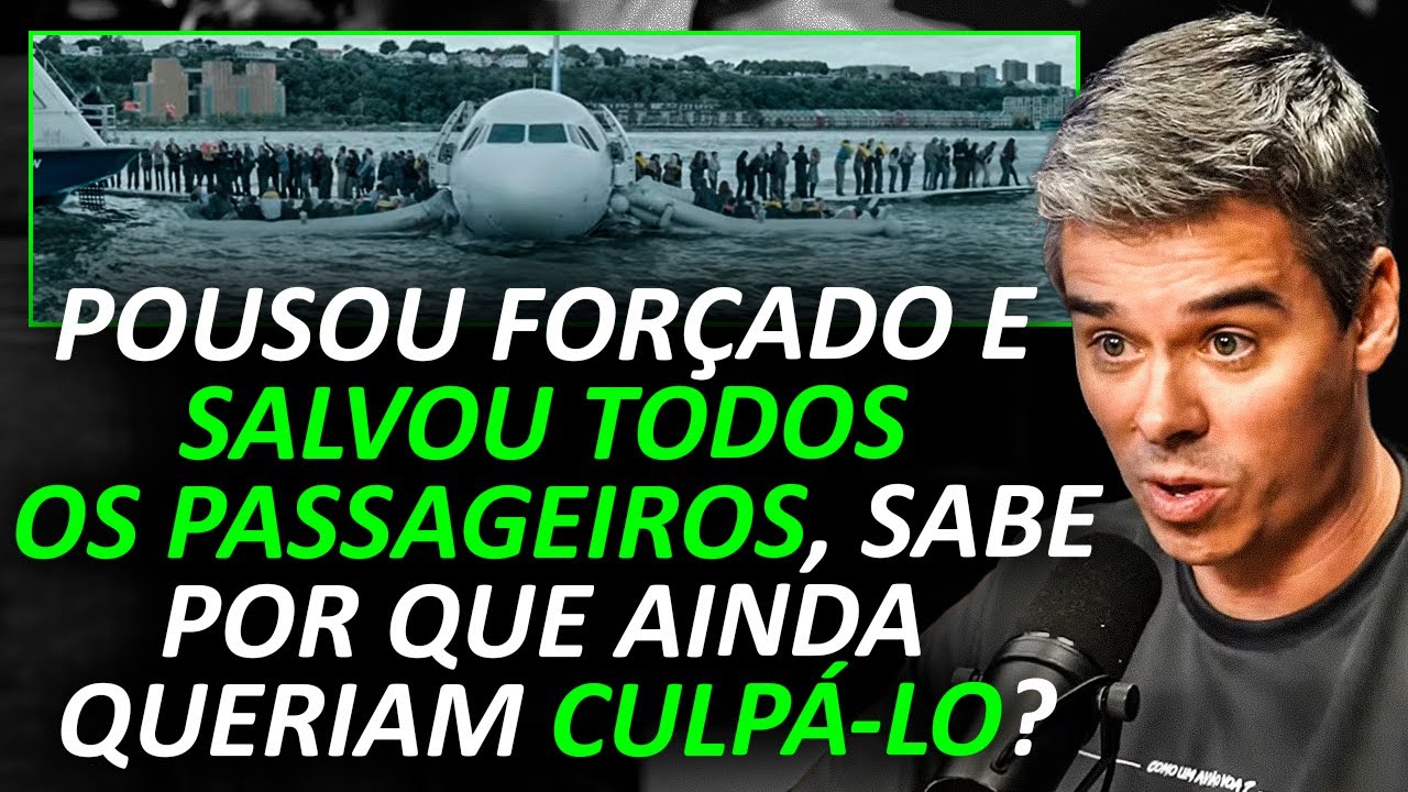 MILAGRE do RIO HUDSON: O HERÓI TRATADO COMO VILÃO...