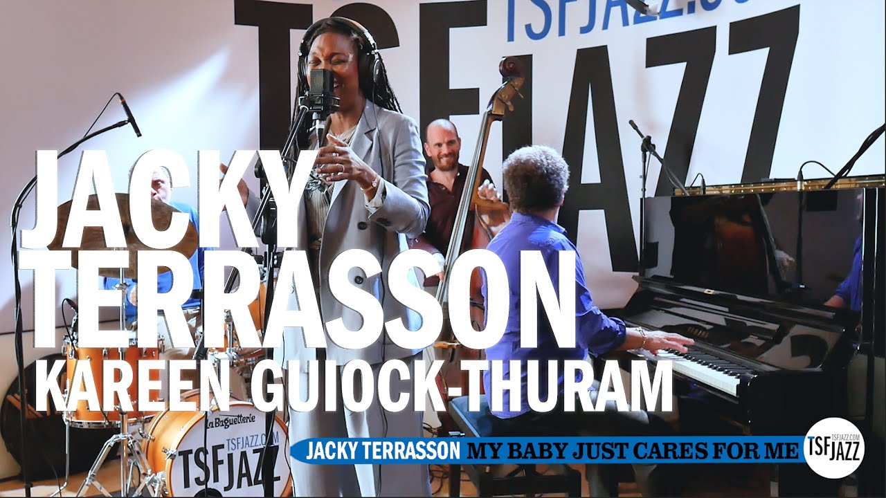 Jacky Terrasson ft Kareen Guiock Thuram "My Baby Just Cares For Me" en session TSFJAZZ!