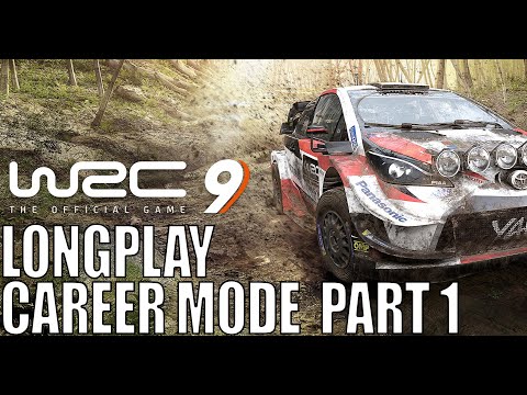 WRC 9 Career Mode Longplay Part 1 Walkthrough FIA World Rally Championship