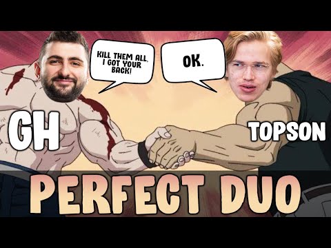 TOPSON TINY with GH IO - PERFECT DUO - 24 KILLS in just 25 MINS GAME! DOTA 2