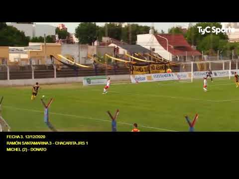 B Nac 20. Todos los goles de Ramón Santamarina.