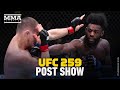 UFC 259: Blachowicz vs. Adesanya Post Show LIVE Stream - MMA Fighting