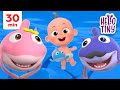 Baby Shark Best Kids Songs Collection 30 Min Hello Tiny Nursery Rhymes For Kids