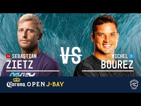 Sebastian Zietz vs. Michel Bourez - Round of 16, Heat 6 - Corona Open J-Bay 2019