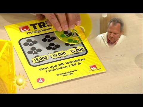 Berne skrapar dagens trissvinst - Nyhetsmorgon (TV4)