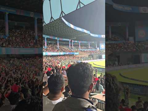 Enilla enilla song at Chinnaswamy Stadium #karimanimalika #chinnaswamystadium #enillaenilla #rcb