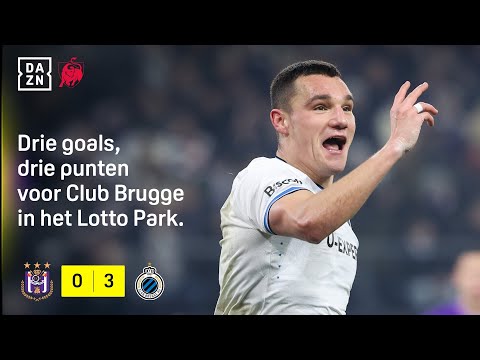 Club Brugge maakt een statement in het Lotto Park. 🔵⚫️ | RSC Anderlecht vs Club Brugge