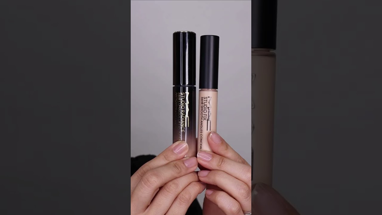 NEW「スタジオ フィックス 36 スムース アングル コンシーラー」と定番「スタジオ ラディアンス 24 ルミナス コンシーラー」の比較！