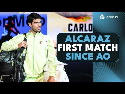 Carlos Alcaraz's First Match Since Becoming A Career Grand Slam Champion! | Doha 2026 Highlights