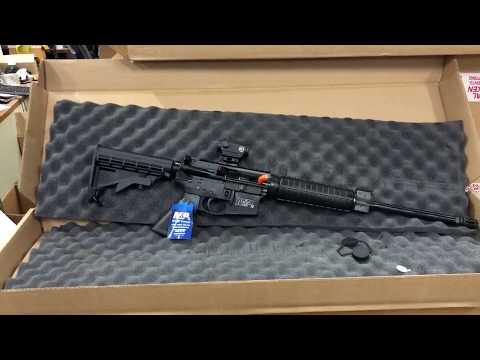 Smith and Wesson M\u0026P15 Sport II OR with Crimson Trace optic AR-15 556 review