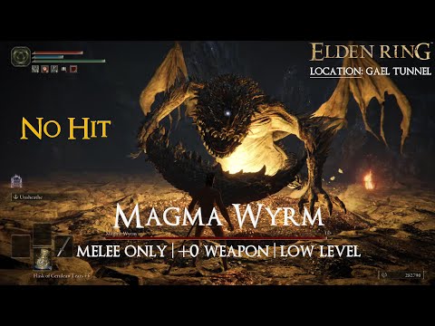 Elden Ring - Magma Wyrm (No hit | Melee only | +0 weapon) [Gael Tunnel]