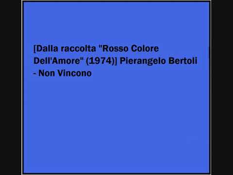 Pierangelo Bertoli - Non Vincono