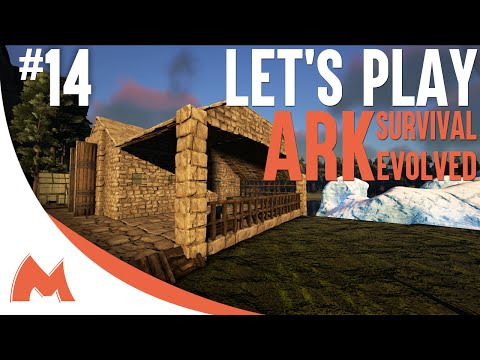 ARK: Survival Evolved - Building a Breeding Station! E14 (The Center Map)