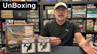 TDG: Wings of Glory: WW2 Battle of Britain unboxing with Ray