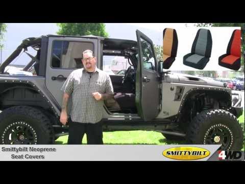 Smittybilt - Neoprene Seat Covers - Jeep Interior - Jeep Seat Covers