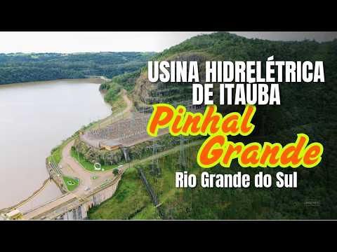 USINA HIDRELÉTRICA DE ITAÚBA | Pinhal Grande (RS) | Imagens Aéreas