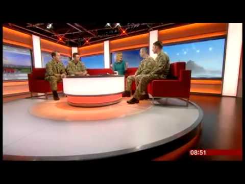 Mamont cup team UK - BBC breakfast