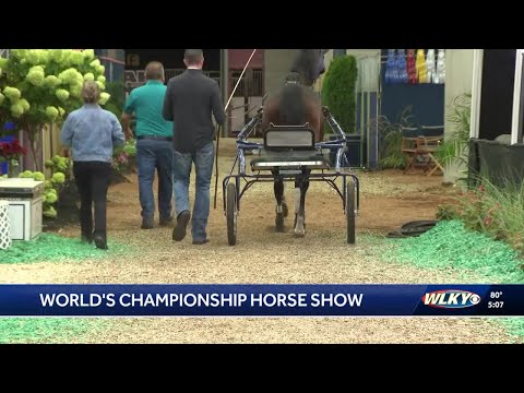 World's Championship Horse Show wraps up at Kentucky State Fair this weekend