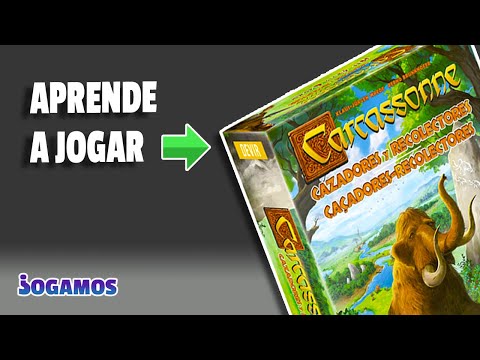 Como jogar Carcassonne Caçadores e Recoletores