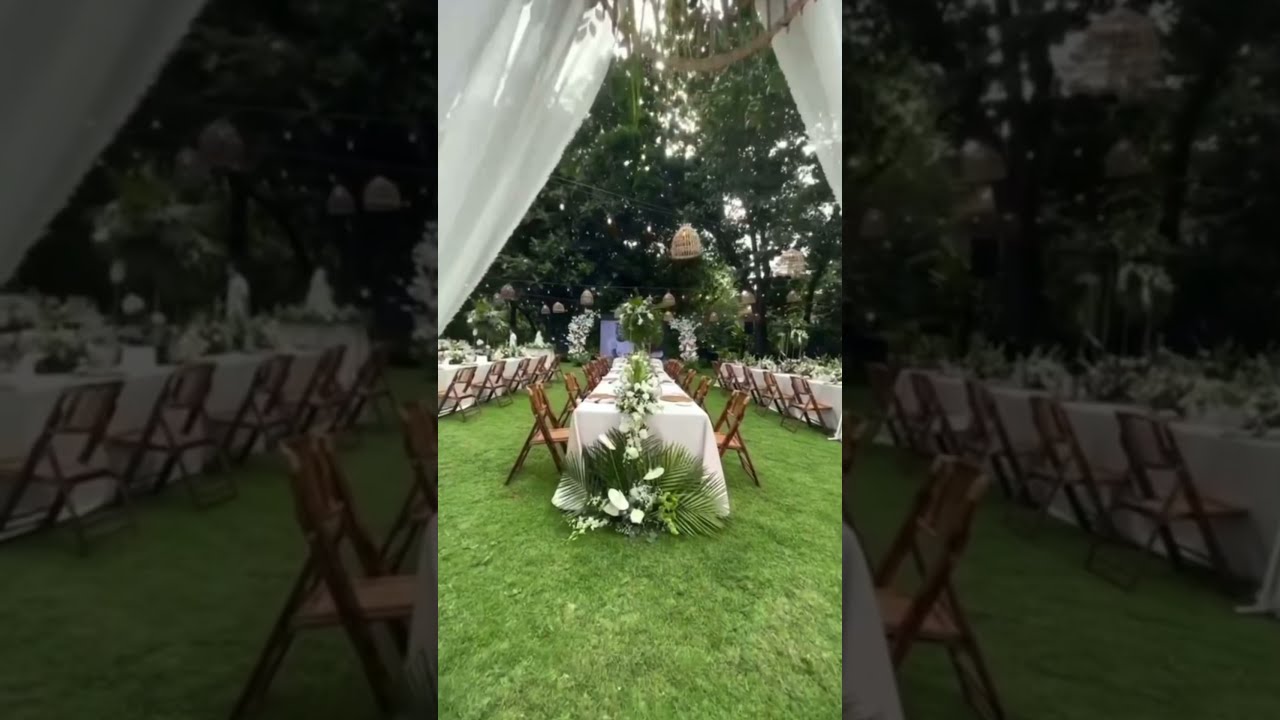 Garden Wedding Reception (Wedding ideas)