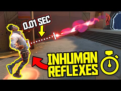 When 200 IQ VALORANT Players Have PERFECT REFLEXES #2