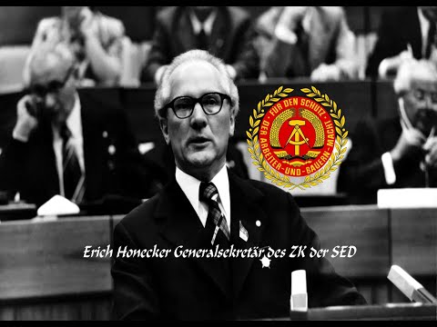 Erich Honecker - Generalsekretär des ZK der SED - das Ende