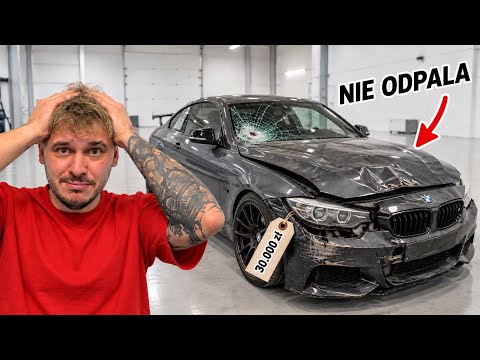 KUPIŁEM BMW PO WANDALIZMIE ZA 30.000 zł... W CIEMNO! 