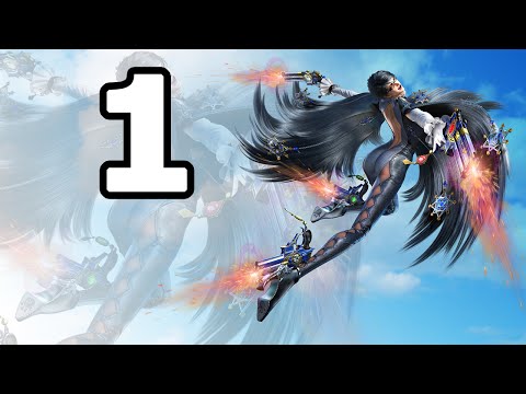 Bayonetta 2 Walkthrough Part 1 - No Commentary Playthrough (Wii U)