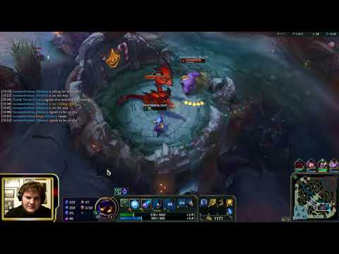 APC Veigar Out CSed by Support Soraka Won Lane VS Tristana and Maokai