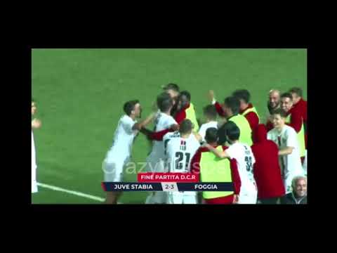 Anno 2022/23 Juve Stabia - Foggia 2-3 dcr Coppa Italia (Rigori)