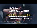 UFC 244: Jorge Masvidal Conference Call Audio - MMA Fighting