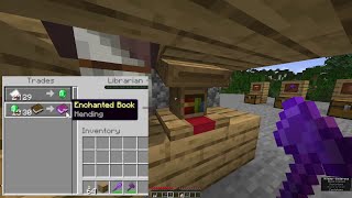 How to change or refresh LIBRARIAN villager trades FAST (1.18)