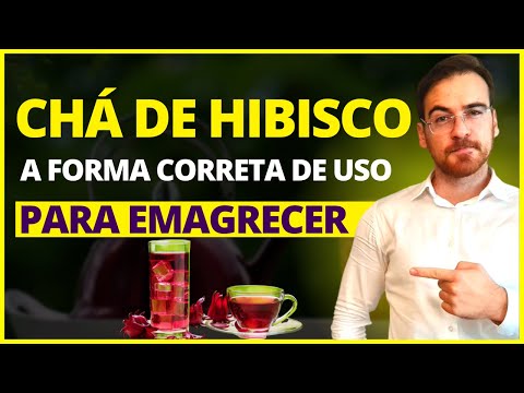 Chá de hibisco, mitos e verdades sobre seu uso no emagrecimento