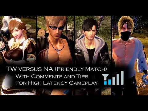 [Vindictus] NA vs. TW Friendly Match (TW Host) With Tips for High Latency Gameplay