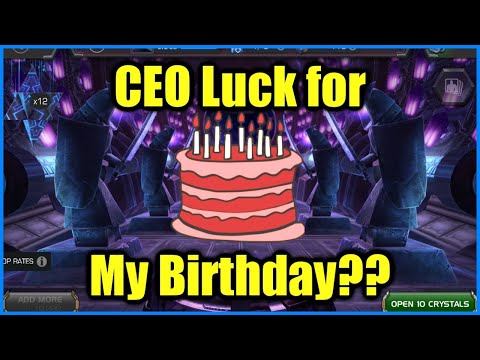 Insane 120K Shard Birthday 6 Star Crystal Opening