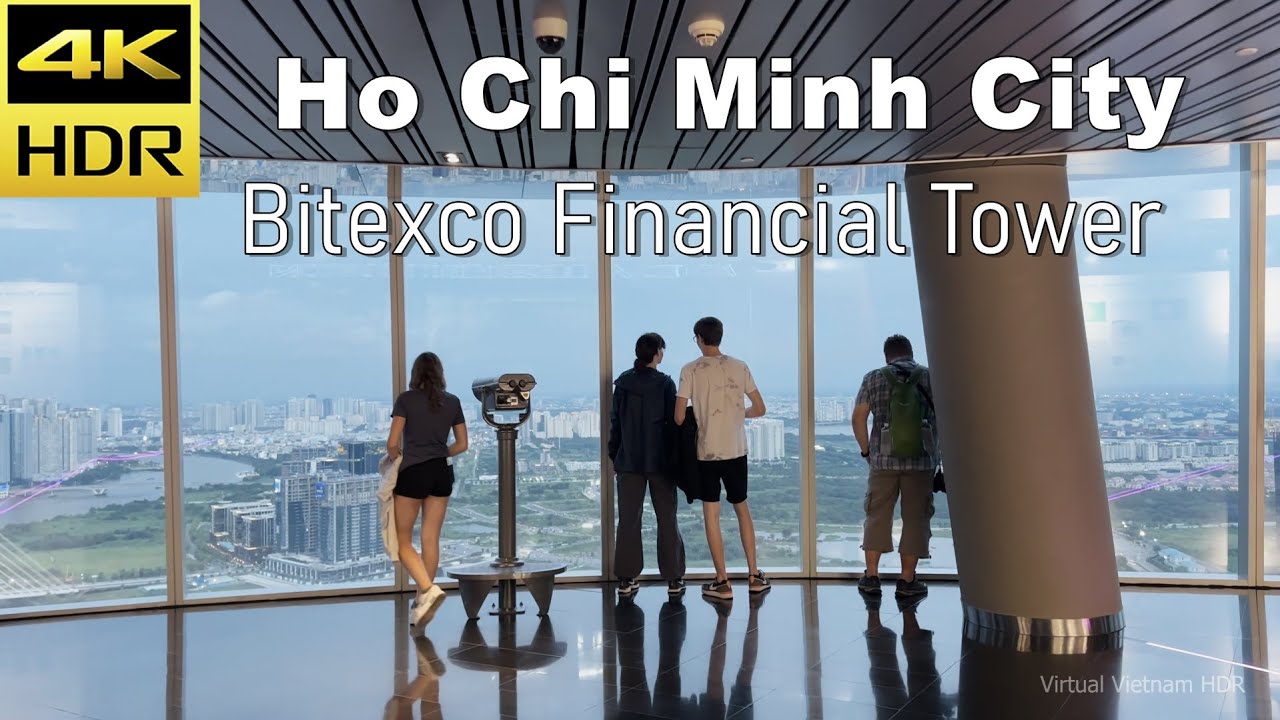 Experience a virtual stroll across Bitexco Financial Tower.