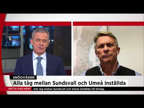 Snöovädersprognos: "Inget slut än på den här snön" - Nyheterna (TV4)