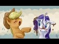 Мой маленький пони смотреть Эпплджек против Рарити новая серия My little pony ...