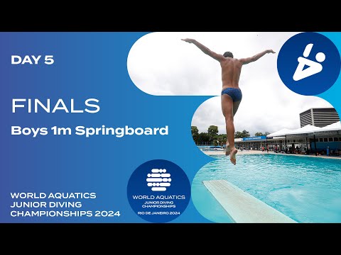 Epic Boys 1m Springboard Finals | Day 5 Highlights | World Aquatics 2024