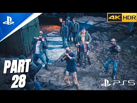 Days Gone Gameplay Walkthrough Part 28 No Commentary [4K HDR 60FPS PS5] - Full Game