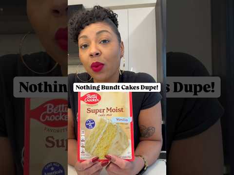 Another easy Nothing Bundt Cakes Dupe! #cake #easyrecipe