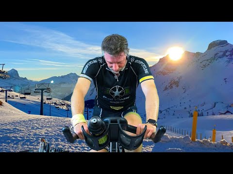 Indoor Cycling Virtual Experience n.22 Alba al Passo Pordoi Fartlek - Group Cycling - Spinning