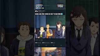 wang ling pose when he help to sun rong ☠️🥶 || The Daily Life of Immortal King