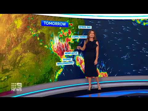 9News Sydney (Sunday) - Weather and Closer, Sunday February 20th 2022