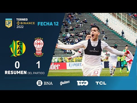 #TorneoBinance | Fecha 12 | resumen de Aldosivi - Huracán
