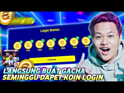 DAPET GRATIS BONUS KOIN LOGIN SELAMA SEMINGGU !! LANGSUNG BUAT GACHA !! EFOOTBALL 2023 MOBILE CHINA