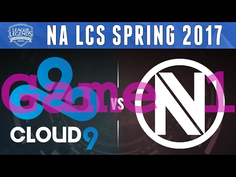 Highlights: NA LCS Spring 2017 - C9 vs NV Game 1